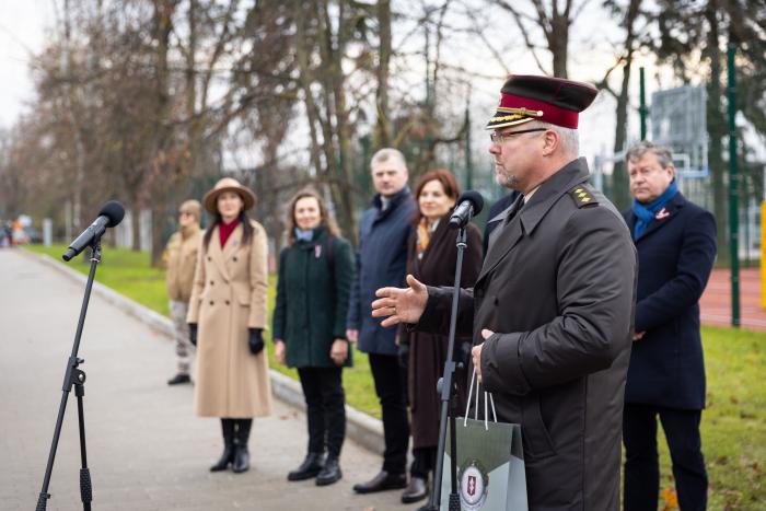 Jaunsardzes centra direktors pulkvedis Valts Āboliņš