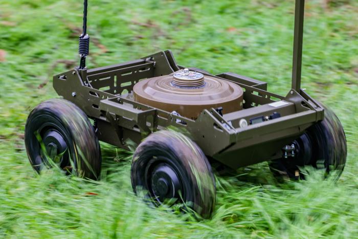 Okupantu sauszemes drons