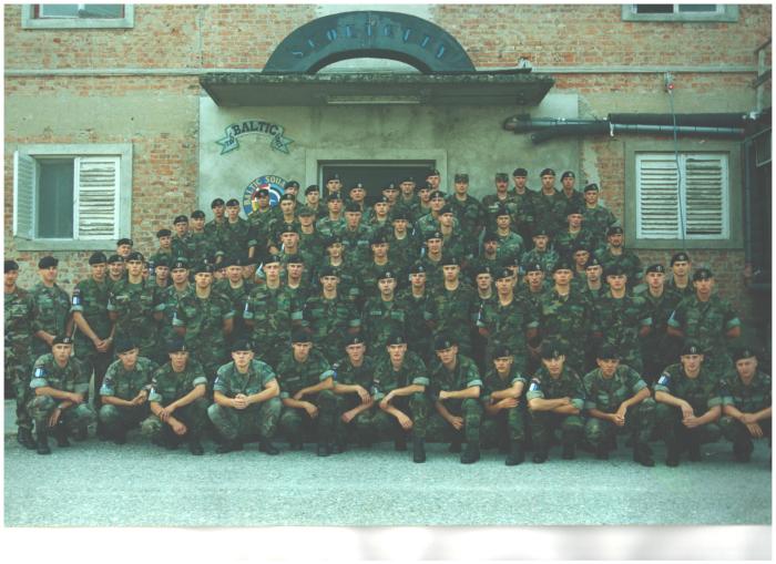 1.MKB 2. rota misijā Bosnijā 2002. gadā