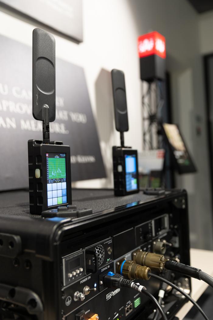 "SAF Tehnika" radiosignālu slāpētāja prezentācija