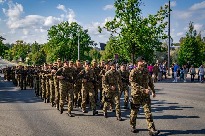VAD karavīru zvēresta došanas ceremonija Rēzeknē / Ņina Ivanova / Zemessardzes 32. kājnieku bataljons