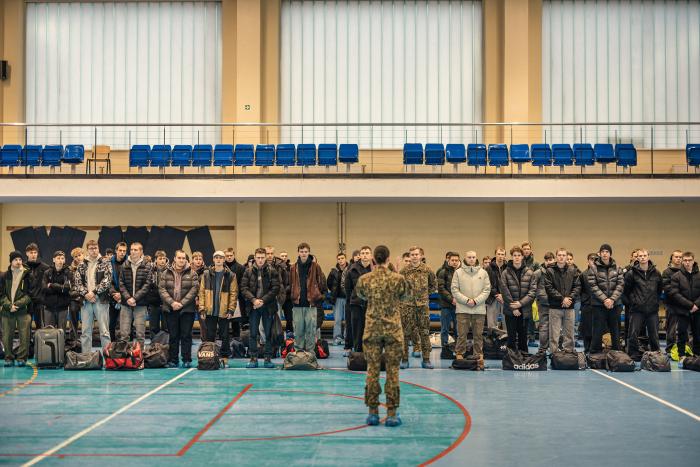 Visi jaunie VAD karavīri ierindā