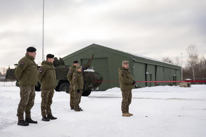 Ģenerālmajora uzruna klātesošajiem