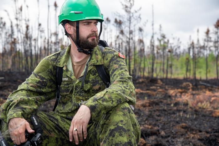 Kanadā pēc meža ugunsgrēkiem