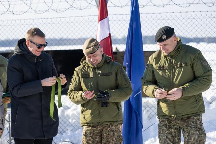 Forto: Militārā poligona "Sēlija" atklāšana / Aizsardzības ministrija