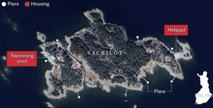 Krievijas "militārā" sala Somijā