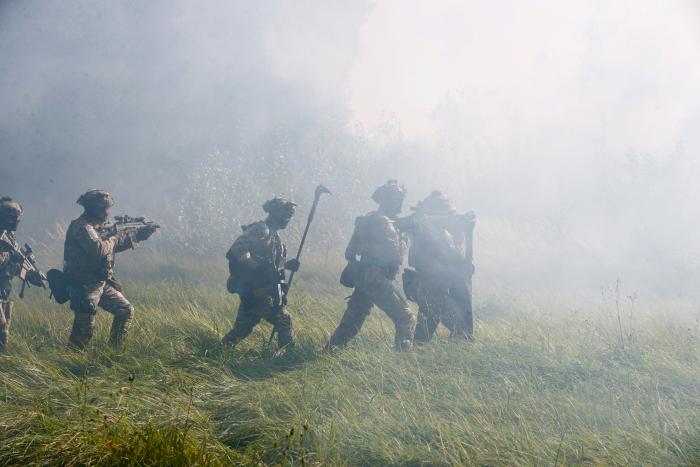 Speciālo operāciju pavēlniecības karavīri piedalās mācībās Namejs 2025 / Gatis Dieziņš / Aizsardzības ministrija