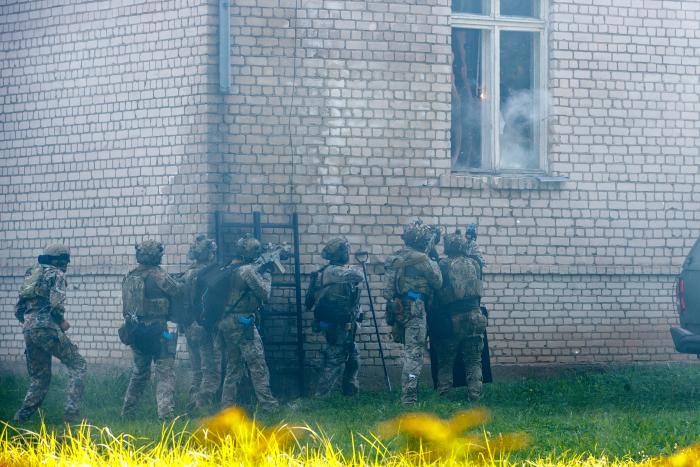 Speciālo operāciju pavēlniecības karavīri piedalās mācībās Namejs 2025 / Gatis Dieziņš / Aizsardzības ministrija