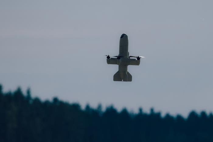 "Blaze" pārtvērējdrons.