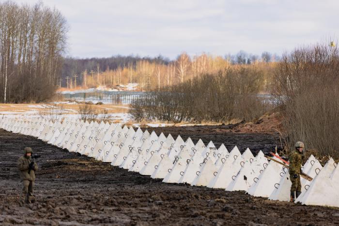 Baltijas aizsardzības Latvijas posma izbūve Balvu novada "Punduros" / Gatis Dieziņš / Aizsardzības ministrija
