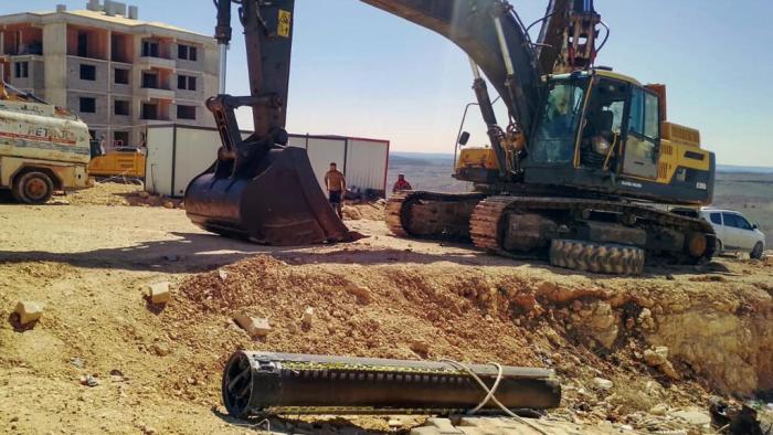 Vieta, kur nokrita raķetes atlūzas