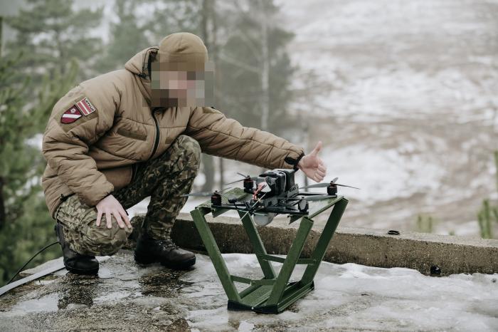 Foto: Zemessardzes 4. Kurzemes brigādes atbalsta ieroču speciālistu mācības Ādažu poligonā / Zemessardzes 4. Kurzemes brigāde