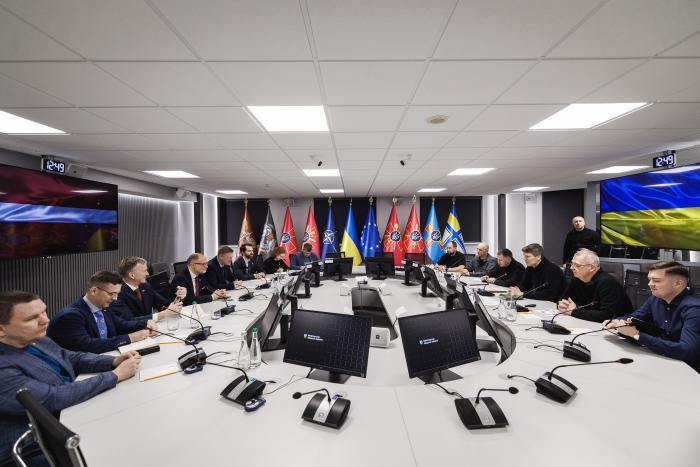 Aizsardzības ministra Andra Sprūda tikšanās Kijivā ar Ukrainas aizsardzības ministru Mihailo Fedorovu