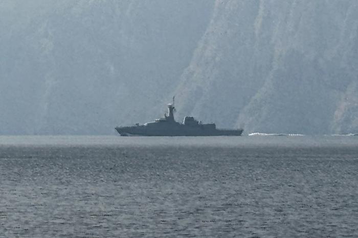 Kuģis Hormuza šaurumā