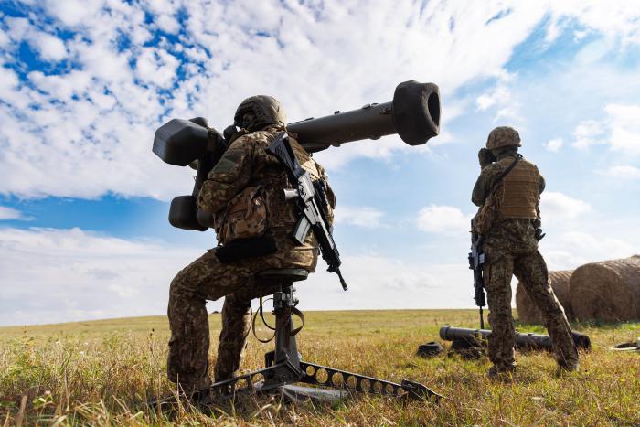 NBS pretgaisa aizsardzības grupa kaujas pozīcijā Latgalē / Gatis Dieziņš / Aizsardzības ministrija