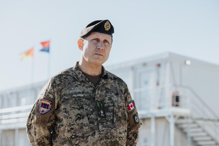 Kanādas TFL grupas majors Dons Pārkers