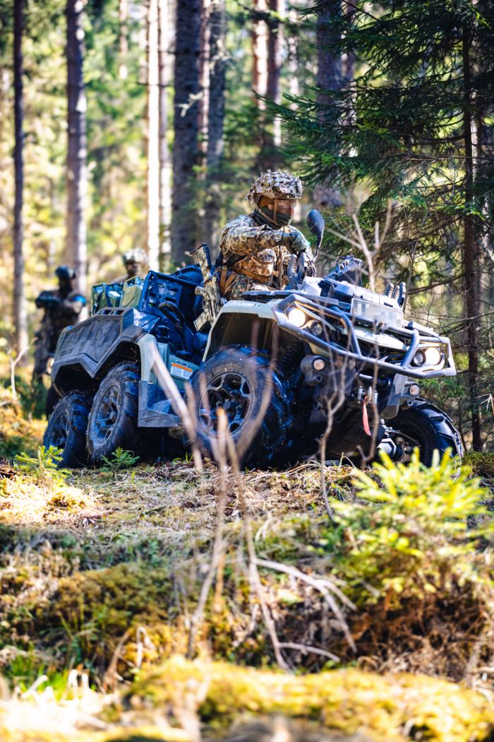 Foto: Zemessardzes izlūki mācību "ARONA 2026" laikā / virsseržants Aleksejs Oņegins / NBS