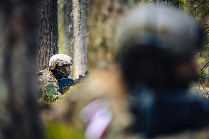 Foto: Zemessardzes izlūki mācību "ARONA 2026" laikā / virsseržants Aleksejs Oņegins / NBS