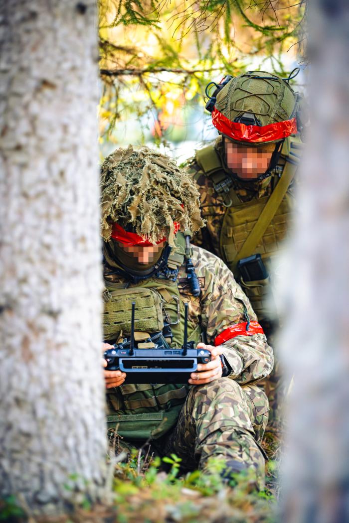 Foto: Zemessardzes izlūki mācību "ARONA 2026" laikā / virsseržants Aleksejs Oņegins / NBS