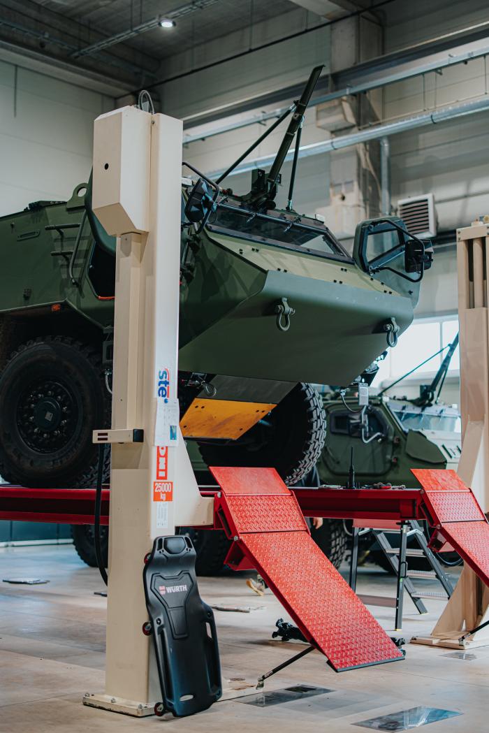 "Patria Latvija" ražotne Valmierā / Armīns Janiks / Aizsardzības ministrija