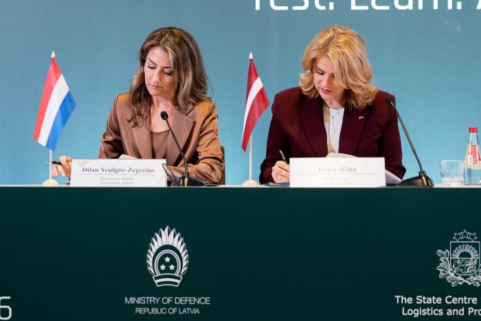 Nīderlandes aizsardzības ministre un premjerministre Evika Siliņa