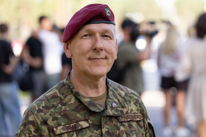 Militārās policijas virsseržants, galvenais virsseržants Elmārs Priednieks / Gatis Dieziņš / Aizsardzības ministrija