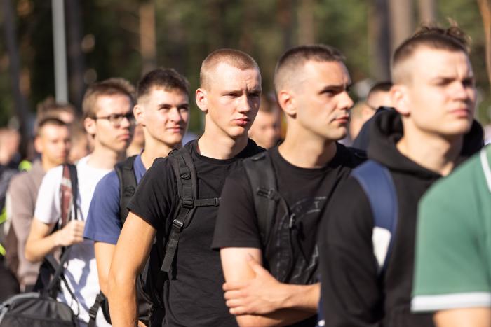VAD karavīru uzņemšana Ādažu militārajā bāzē / Gatis Dieziņš / Aizsardzības ministrija