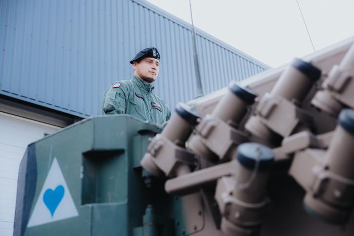 Polijas armijas karavīrs Ādažu bāzē / Armīns Janiks / Aizsardzības ministrija