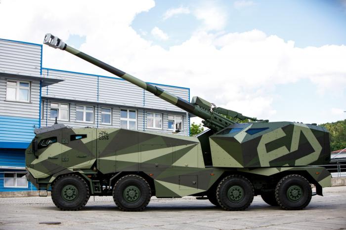 155mm pašgājējhaubice "MORANA"