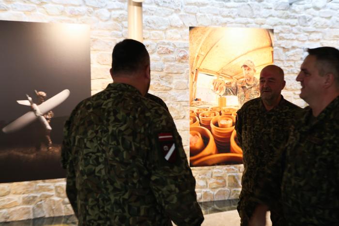 Izstādes "Sargājot brīvību" atklāšana Cēsīs 