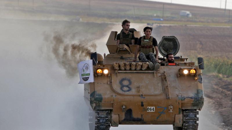 Erdoans: Kurdu kaujinieki vēl atrodas dažos apgabalos pie Sīrijas robežas ar Turciju