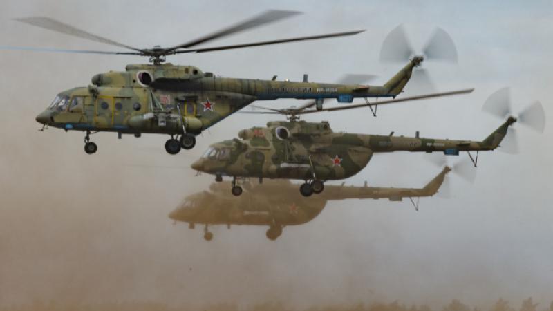 Krievijas helikopteri