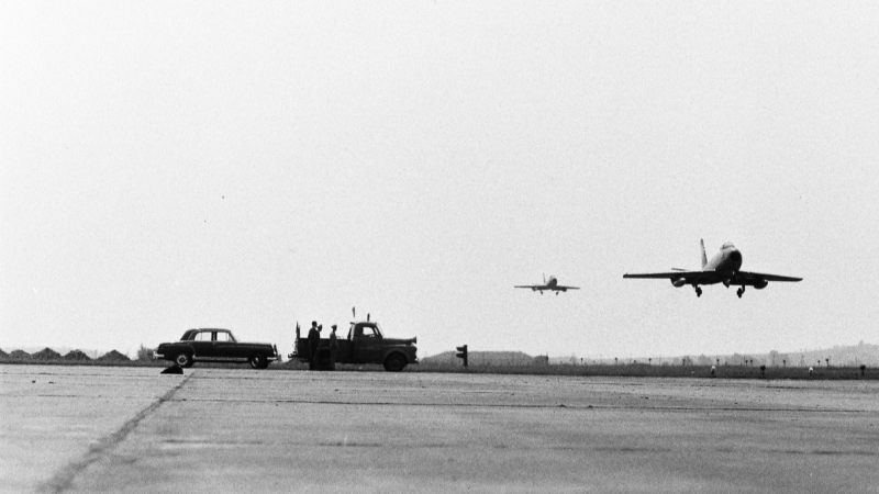 NATO iznīcinātāji F86 1961.gads