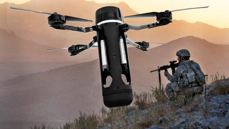 Austrālijas uzņēmuma "DefTex" izstrādātais mazizmēra drons