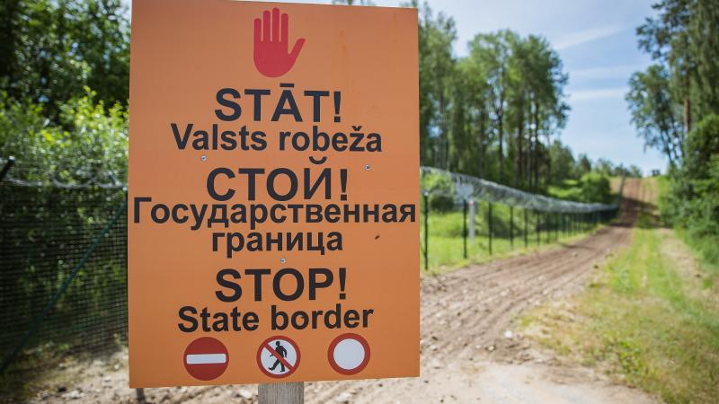 Latvijas un Krievijas robeža
