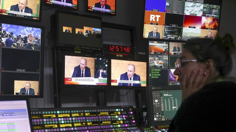 Krievijas prezidenta Vladimira Putina preses konferences tiešraide