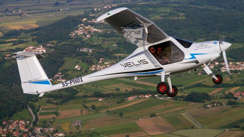 Dānijas gaisa spēku elektriskā lidmašīna