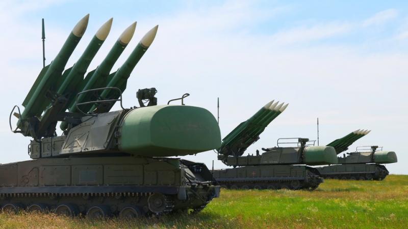 Ukrainas pretgaisa aizsardzības sistēmas "Buk"
