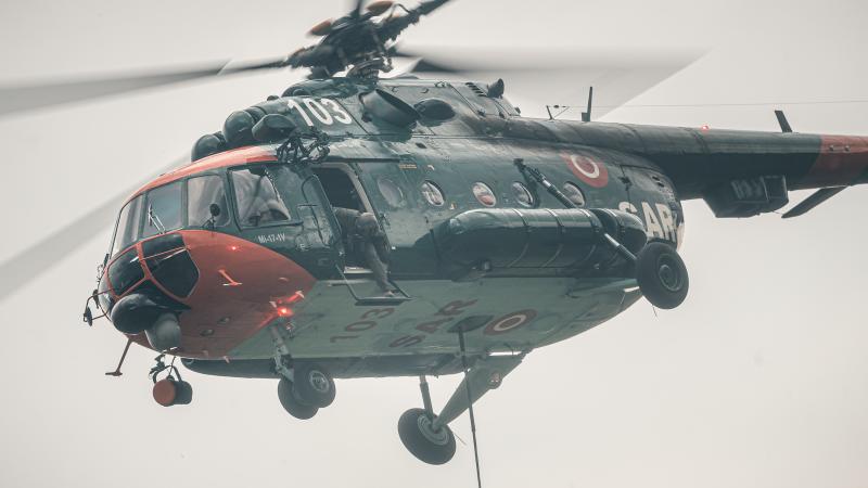 Gaisa spēku helikopters Mi-17