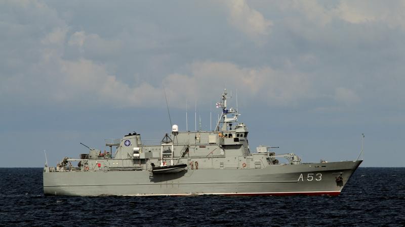 Latvijas Jūras spēku kuģis "Virsaitis"