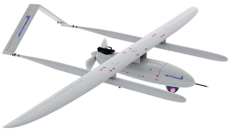 "UAV Factory" bezpilota lidaparāts "Penguin C Mk 2 VTOL"