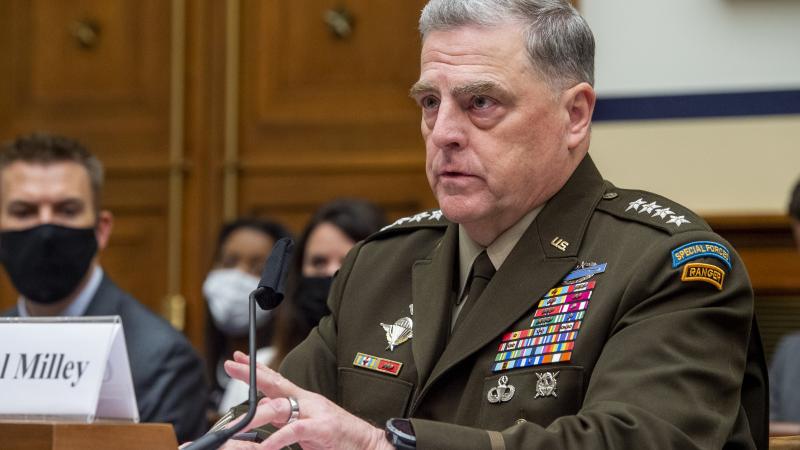 ASV bruņoto spēku Apvienoto štābu priekšnieks ģenerālis Marks Millijs