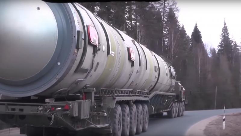 Krievijas starpkontinentālā ballistiskā raķete "Sarmat"