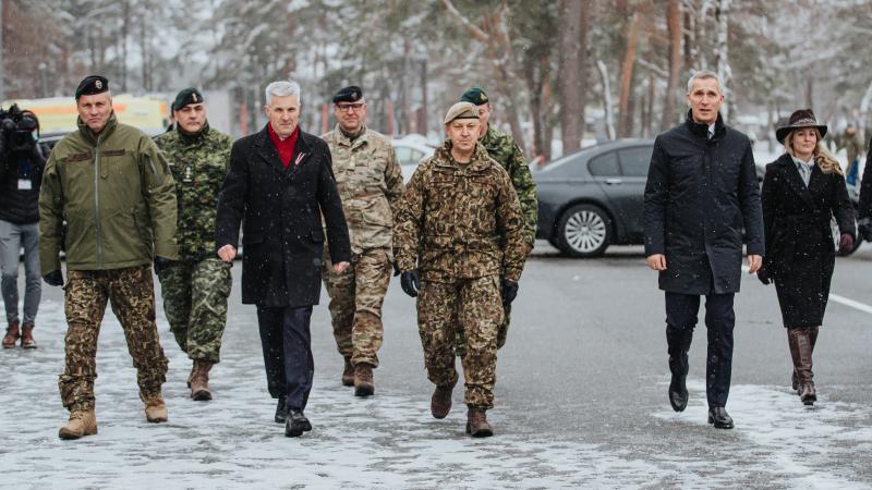 NTO ģenerālsekretāra Jensa Stoltenberga vizīte Ādažu bāzē