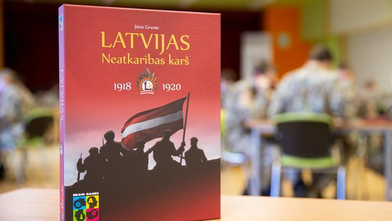 Galda spēle “Latvijas Neatkarības karš 1918 -1920”spēle 1.vietā