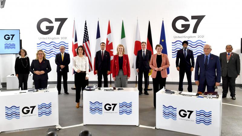 G-7 ārlietu ministru tikšanās Liverpūlē