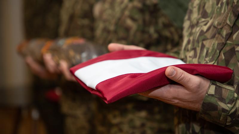 Latvijas karavīru pavadīšana starptautiskajā operācijā