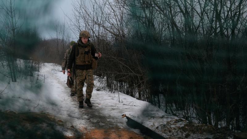 Ukrainas karavīri Austrumukrainā