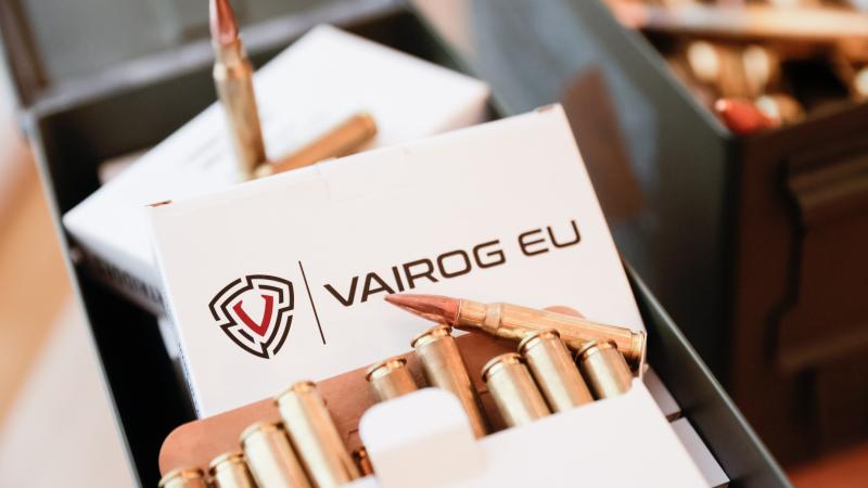 Latvijā ražotā “VAIROG EU”munīcija Gatis Dieziņš/Aizsardzības ministrija