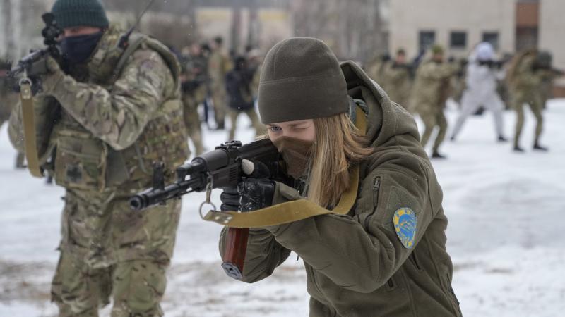 Ukrainas Teritoriālo vienību brīvprātīgo apmācība